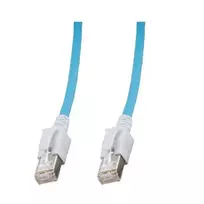 Tinklo kabelis EFB Elektronik 1m Cat6a S/FTP Mėlynas