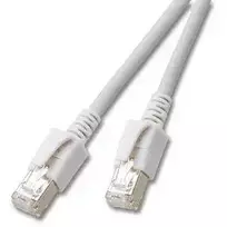 Tinklo kabelis EFB Elektronik 3m Cat6a RJ-45 S/FTP pilkas