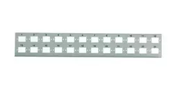 Montavimo rinkinys Telegärtner H02025A0114 sidabrinis metalas
