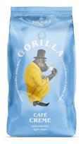 Kavos pupelės Gorilla Joerges Café Creme 1 kg – šviesus skrudinimas, sveikos pupelės
