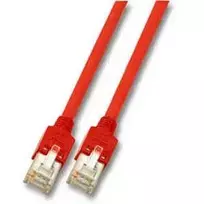 Tinklo kabelis EFB Elektronik RJ45 (X) S/FTP Cat5e raudonas 5 m