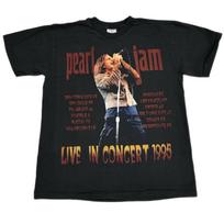 Vintažinis 1995 m. Pearl Jam Pasaulinio Turo Gyvai Koncerte Vitalogy Grupės XL Marškinėliai PERSPAUDAS M