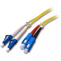Skaidulinis optinis kabelis EFB Elektronik O0360.7,5 7,5 m LC SC geltonas