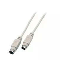 EFB Elektronik EK323.10 PS/2 klaviatūros/pelės prailginimo kabelis, 10 m, smėlio spalvos