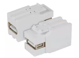 Keystone modulis EFB Elektronik EB498V2 Flat White