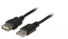 USB kabelis EFB Elektronik K5220SW.3 3m USB A juodas