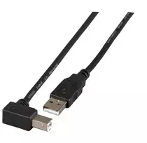 USB kabelis EFB Elektronik K5260SW.1,8 1,8 m USB A USB B juodas