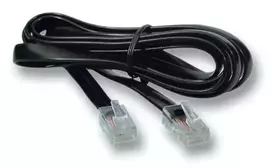 Tinklo laidas EFB Elektronik K2407SW.1,5, RJ-45 į RJ-45, 1,5 m, juodas