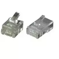 RJ45 UTP jungtis EFB Elektronik E-MO 8/8 SF skaidri