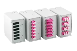EFB Elektronik priekinis skydelis 6x SC-D, LC-Quad su 2,8 mm varžtų skylutėmis