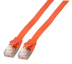 Tinklo laidas EFB Elektronik K5545RT.1 RJ-45 Cat6a 1 m Raudonas