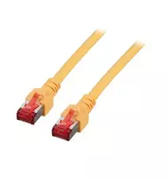Tinklo kabelis EFB Elektronik K5511.40 Cat6 S/FTP (S-STP) 40 m geltonas RJ-45