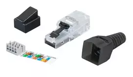 RJ-45 kištukas EFB Elektronik 88035UTP.1 juodas