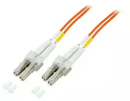 Skaidulinis optinis kabelis EFB Elektronik O0310.35 35 m LC oranžinis