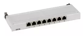 Patch panel EFB Elektronik 37738.8 – 8 prievadų Cat.6A ekranuotas mini skydelis