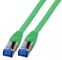 Tinklo kabelis EFB Elektronik K5525FGN.3 Cat6a S/FTP (S-STP) 3 m žalias RJ-45 – RJ-45