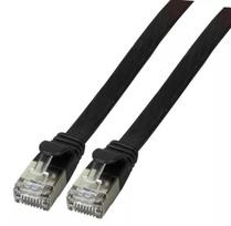 Tinklo laidas EFB Elektronik K5547SW.0,5 RJ-45 Cat6a 0,5 m juodas