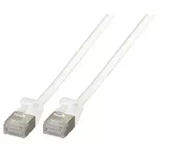 Tinklo kabelis EFB Elektronik K5547WS.1 RJ-45 Cat6a 1 m Baltas
