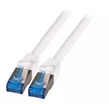 Tinklo kabelis EFB Elektronik K5525FWS.10 RJ-45 Cat6a 10 m Baltas