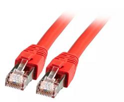 Tinklo laidas EFB Elektronik K5528RT.0.5 RJ-45 Cat8.1 0,5 m Raudonas