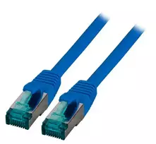 Tinklo kabelis EFB Elektronik MK6001.20BL RJ-45 Cat6a 20m Mėlynas