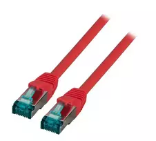 Tinklo laidas EFB Elektronik MK6001.15R RJ-45 Cat6a 15 m raudonas