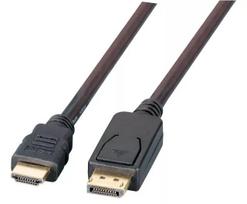 Vaizdo kabelio adapteris EFB Elektronik K5561HQSW.1 — 1 m DisplayPort į HDMI Type A, juodas