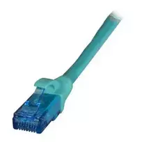 Tinklo kabelis EFB Elektronik K8109GN.0 0,5 m Cat6a U/UTP RJ-45 žalias