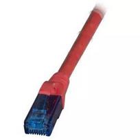 Tinklinis pataisos laidas EFB Elektronik K8109RT.3 Cat6a U/UTP, 3 m, raudonas, RJ-45 auksuoti kontaktai