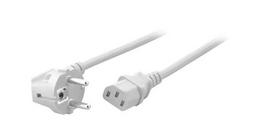 Maitinimo laidas EFB Elektronik EK588WS.3V2 — 3 m, F tipo kištukas į C13 movą, 250 V 10 A, baltas
