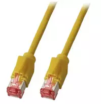 Tinklo kabelis EFB Elektronik K8035.3 Cat5e SF/UTP (S-FTP) 3 m geltonas RJ-45