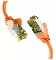Tinklo kabelis EFB Elektronik EC020200112 15m Cat6a S/FTP Oranžinis