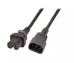 Maitinimo laidas EFB Elektronik EK585.2V2 2 m IEC C14 – IEC C15 250 V 10 A