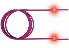 Skonio optinis kabelis Sacon LSD42100050 5 m LC SC Violetinis