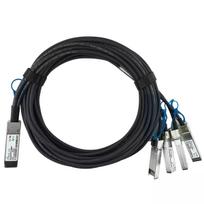 DAC kabelis BlueOptics DAC-QSFP28-4SFP28-25G-3M-BL 3 m QSFP28 į 4xSFP28