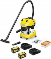 Šlapiasausis dulkių siurblys Kärcher WD 4-18 S Dual Battery Set V-20/22