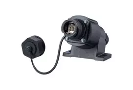 RJ-45 lizdo kištukinis lizdas METZ CONNECT 1401110012KE juodas IP67