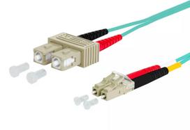 Skaidulinis optinis kabelis METZ CONNECT 151J1EOJOB0E SC LC I-V(ZN) H 20 m Aqua