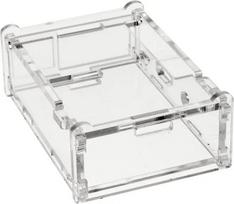 Skaidrus akrilinis dėklas Raspberry Pi B+ RB-Case+01