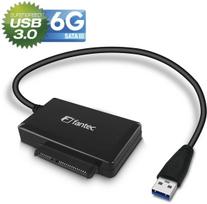 SATA adapteris FANTEC 2571 USB 3.2 Gen 1A 6G SSD ir HDD diskams