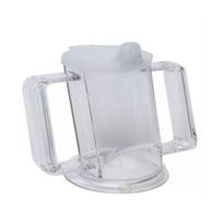 SUNDO 21250 adaptyvus gertuvės puodelis, permatomas, 250 ml