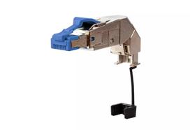 METZ CONNECT 40G RJ45 lauko kištukas pro 360 mėlynas vyriškas jungtis