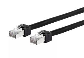 Tinklo kabelis Metz Connect 13084F3000-E 3m Cat5e S/UTP Juodas