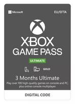 Game Pass Ultimate Microsoft Xbox Live 3 mėnesiai
