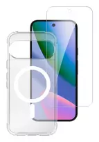 Mobiliojo telefono dėklas 4smarts 541699, skirtas Google Pixel 10 Pro, permatomas, tinka iki 16 cm (6,3 colio) ekranui