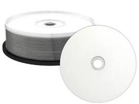 Tuščias BD-R Blu-Ray diskas MediaRange MRPL402, 25GB, 4×, baltas spausdinamas paviršius