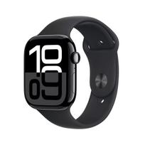 Išmanusis laikrodis Apple Watch Series 10 GPS + Cellular 46mm Jet Black aliuminio korpusas su juodu sportiniu dirželiu M/L