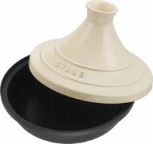 Ketaus tajine Staub 20 cm apvali kreminė, modelis 40509-394