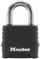 MASTER LOCK M178EURD spyna 57 mm platus Excell cinko korpusas su savo kodu juoda