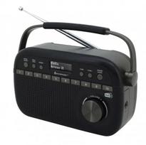 Nešiojamas radijas Soundmaster DAB280 – DAB+, FM, analoginis ir skaitmeninis, 1,2 W, juodas, tinklo / baterijų